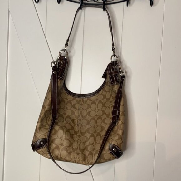 Coach bag heritage stripe crossbody shoulder bag classic luxury  NWOT - Picture 4 of 10